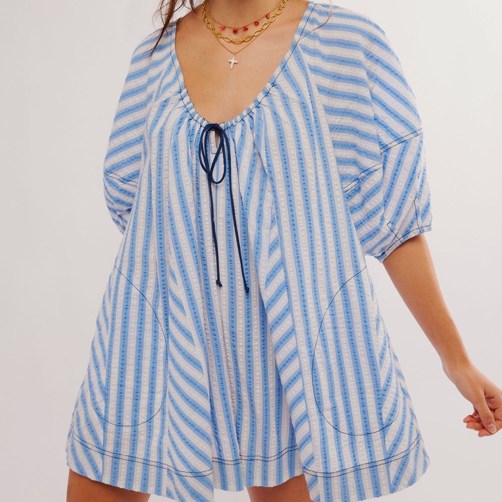 Free People Bop Around Romper